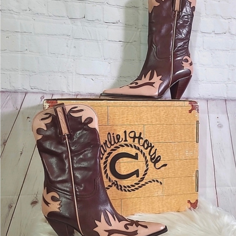 Lucchese Charlie Horse Cowgirl Boots